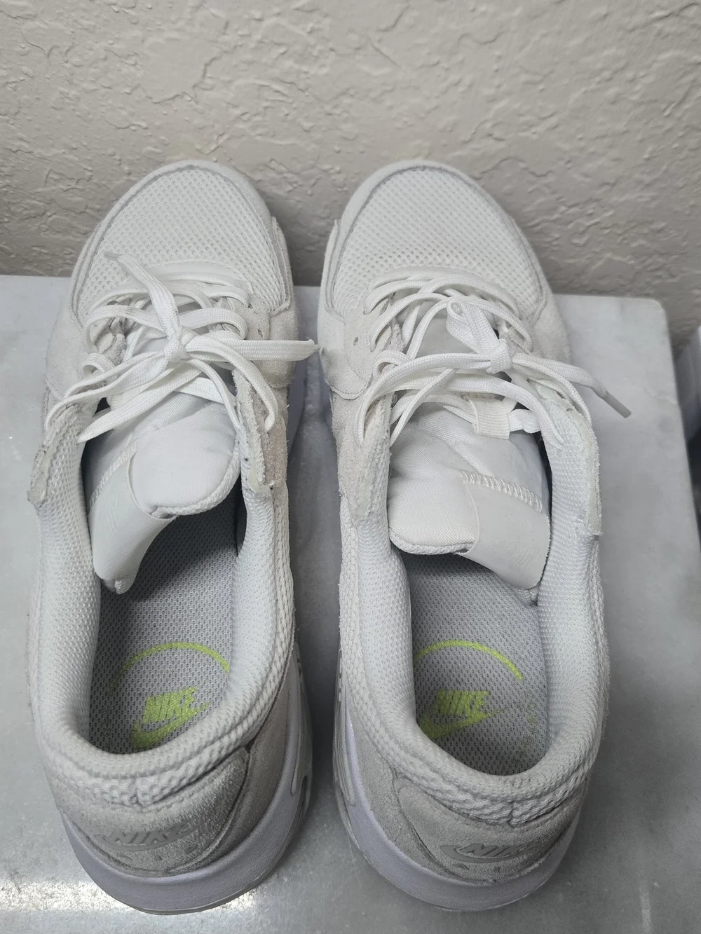 Nike Air Max Excee Womens Sneakers in Tan/Beige White Size 10